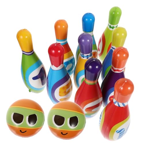 Jeu de bowling pour garçon et filles en coton pour jouer sans bruit ni casse