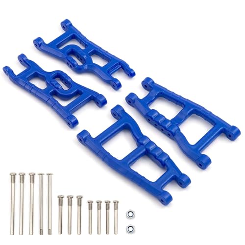 RC�����p�A�N�Z�T���[ For Traxxas For Slash 2WD For VXL For Nitro For Raptor 1/10 �p �i�C������ �t�����g�����A�T�X�y���V�����A�[���Z�b�g RC�J�[�A�b�v�O���[�h�p�[�c(Blue)