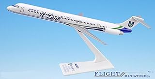 U-Land MD-80 Airplane Miniature Model Plastic Snap Fit 1:200 Part# AMD-08000H-013