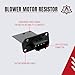 HVAC Blower Motor Resistor - Compatible with Ford, Lincoln, Mercury Vehicles - Expedition, Escape, F150, F250, F350 Super Duty, Mustang, Mark LT, Mariner Replaces 3F2Z-18591-AA, YH-1715