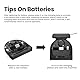 ANTIEE 6500mAh Akku für Neato Robotics D3 D4 D5 D6 D7 D3+ D301 D303 D5+ D502 D503 D701 D702 D703 D705 Robot Vacuum Cleaners 205-0011 205-0013 205-0028 945-0225 945-0266 14.4V