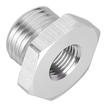 Oil Pressure Sensor Adapter Aluminum Engine Swap M16x1.5 to 1/8 NPT Engine Swap Oil Pressure Sensor Connector Fits LS Series Engines