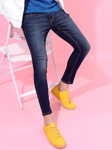 Image of Highlander Men's Slim Fit Jeans | Cropped Length | Jeans for Man| Stylish Casual Wear for Everyday Comfort