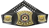 Express Medals Custom Outstanding Performance Trophy Personalized Championship Leather Belt FCL519
