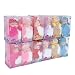 01 02 015 Porte-clés de Voiture Boule de Fourrure, Design élégant Porte-clés pour bébé Qui dort, Sensation de Main Douce, matériau de qualité supérieure, Fabrication exquise pour Les Cadeaux de