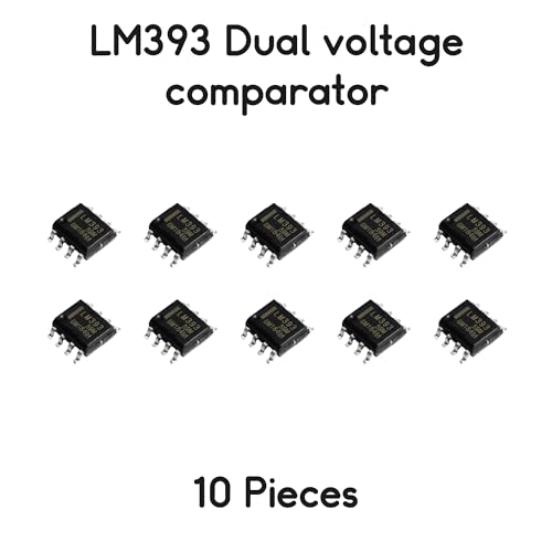 10 Stück LM393 im Format SMD SO-8 Doppelspannungsmessgerät