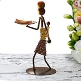 ≈ Idéal pour : surprenez votre bien-aimé avec ce bougeoir africain, un cadeau parfait pour toute occasion. La pièce finement travaillée est inoubliable et intemporelle. Pour la Saint-Valentin, l'obtention d'un diplôme, un mariage, un anniversaire, Noël, la fête des mères et des pères, ou une pendaison de crémaillère.