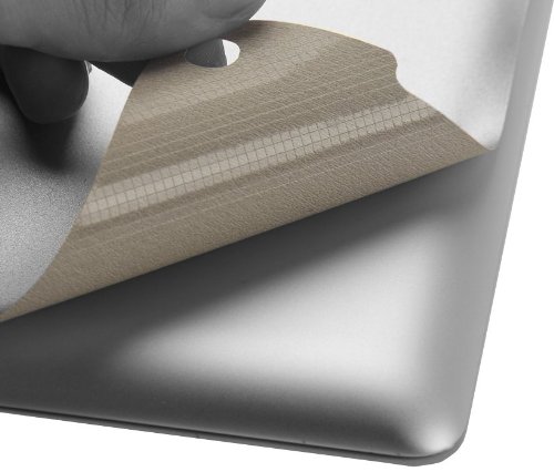 LUVVITT [Silverback Protective Back Skin for iPad Mini and iPad Mini 2 (Updated) - Aluminum Color (with Bonus Screen Protector)