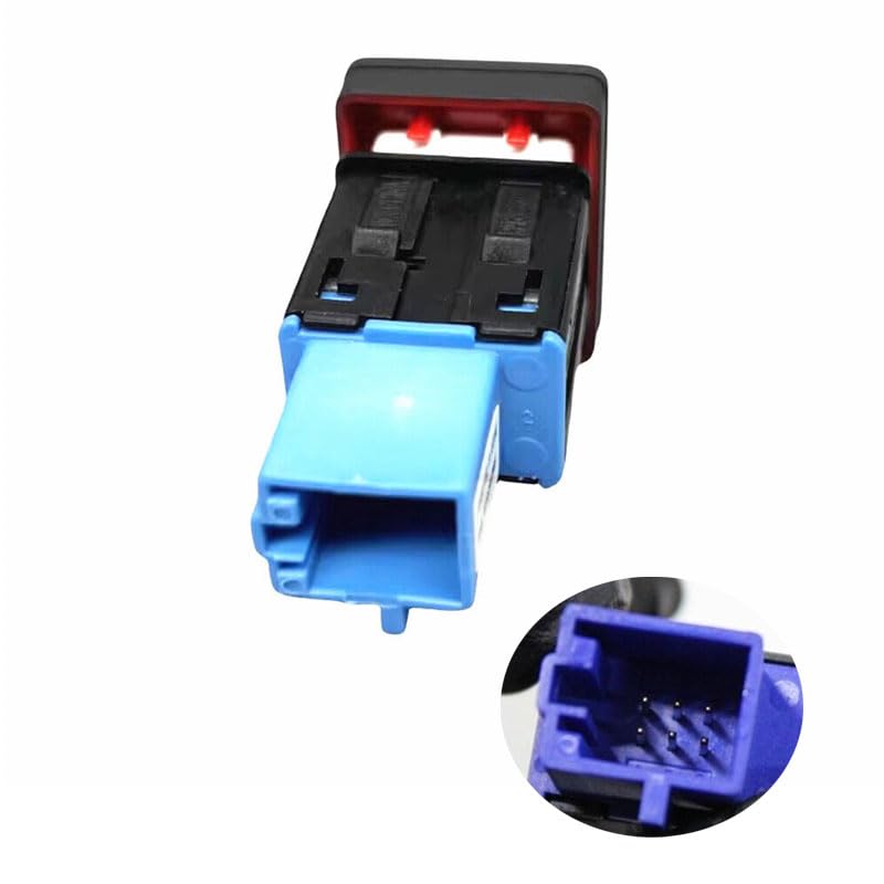 Dashboard Emergency Hazard Warning Switch Button 5NA953509 Fits for Volkswagen 2017 2018 2019 2020 2021 Tiguan