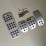 Produkttyp: Pedale MUZIWENJU DEE Zubehör Pedal Car Cover Gas Bremse Kupplung Fußrasten Pedale for Citroen C3 C4 / DS 3 4 6 DS3 DS4 DS6 at Auto MT-Handbuch (Größe : MT 4 PCS)