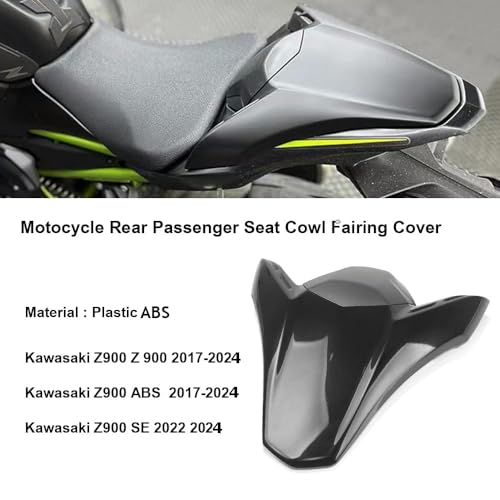 Z900 Motorrad Hinten Sozius-Sitz, Motorrad Fondpassagier Soziusabdeckung ABS Pad Sitzkappe Verkleidung Heckabdeckung Für Z900 Z 900 2017 2018 2018 2019 2020 2021 2022 2023 2024