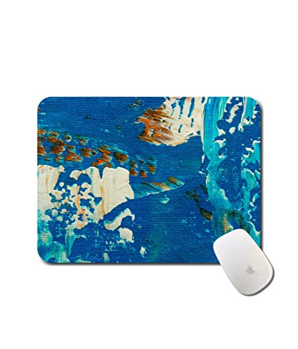 Image of WHATS YOUR KICK Abstract Pattern | Floral | Pattern | Rangoli | Printed Mouse Pad /Designer Waterproof Coating Gaming Mouse Pad for Computer /Laptop (Multi30)