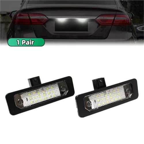 Luz de Matrícula Canbus 18 LED para Ford Mustang Focus y Taurus 2 Piezas 7