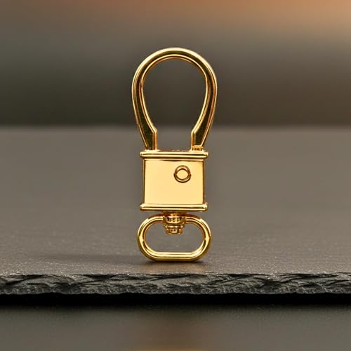 Image of THE MEN THING - Stylish Multicolor Stainless Steel Keychain for Men & Boys (PRIME CORE - Golden)