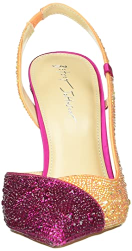 Betsey Johnson Womens Rocky Metallic Pointed Toe Pumps2