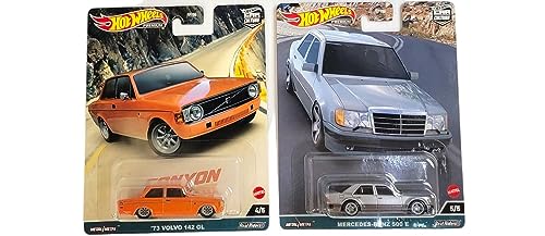 Hot Wheels Car Culture 2023 Canyon Warriors Pack 5 vehículos 1:64 miniatura 2