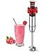 Stabmixer, ZUUKOO KITCHEN 800W Pürierstab Edelstahl Mit Stufenloser Geschwindigkeitsregelung, Anti-Spritz-Klinge, Rutschfestem Griff, Abnehmbarem Edelstahl Mixfuß, 600ml BPA-freiem Messbecher