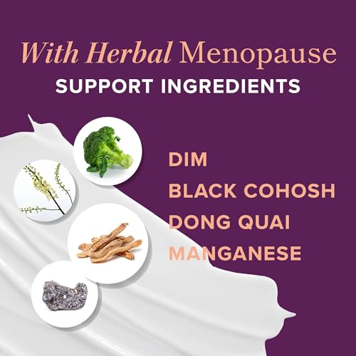 Menopause Support with Prebiotics and Probiotics for Women | Hormone Balance, Hot Flashes & Night Sweats | 50 Billion CFU, DIM & Black Cohosh | Triple Action Menopause Supplements for Women | 30 Ct - Image 5
