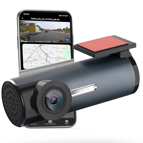 Best Budget Dash Cam 2026 Under $100 – Incredible Value Picks Car Dash Camera Pro X 3MP 1296p from Super Capacitor| Wide Angle View | Emergency Recording | SD Card Upto 1TB Supported | Easy DIY Set Up | (Midnight Blue)