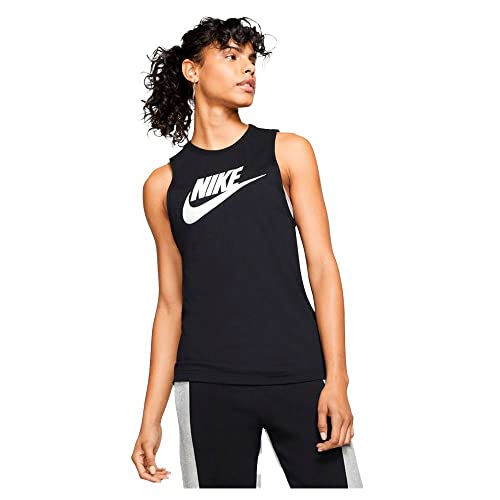 Nike W NSW Tank Mscl Futura top sans manches coton sport mode femme