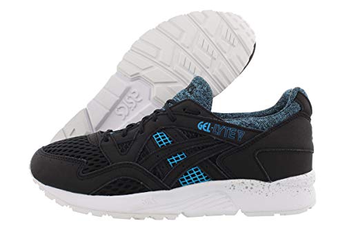 ASICS Men's Gel-Lyte V Black/Blue Ankle-High Running Shoe - 10.5M