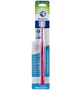 Brilliant Specialty Adult Round Toothbrush for Sensitive Mouths to Support Chemo and Other Sensor...