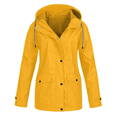 Chaqueta impermeable de mujer para trekking y días de lluvia
