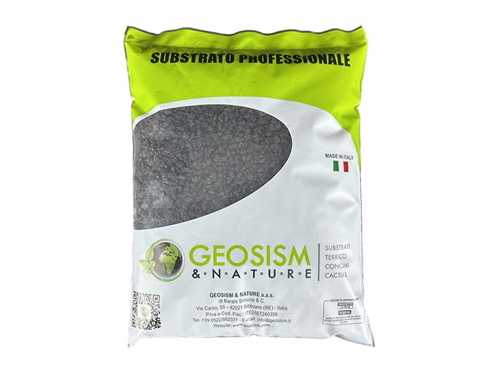  Lapillo vulcanico nero, lava vulcanica 3/5 mm (1 kg)