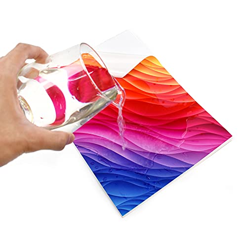 Vinyle imprimable laser mat A4 PVC imperméable de qualité supérieure - 6