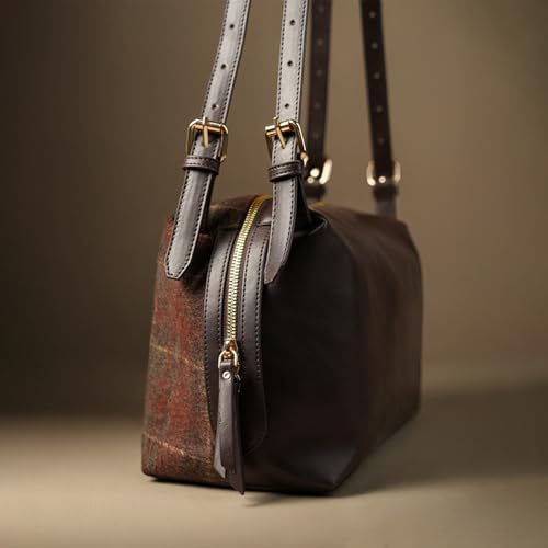 Image of Theater Deux Crossbody Sling Bag for Women | Soft Suede Handbag with Adjustable and Detachable Shoulder Strap | Compact All Day Essential Shoulder Bag for Casual & Work Use