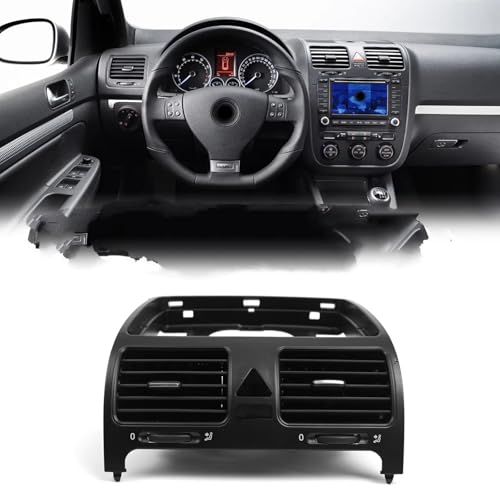Grille ventilation centrale tableau de bord pour VW Jetta Golf