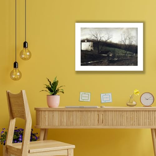 Impression d'art Andrew Wyeth Evening At Kuerners affiche de qualité musée Spiffing Prints