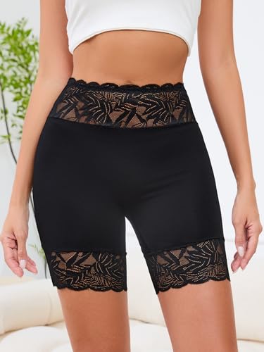 Image of Hibluco Slip Shorts For Under Dresses Anti Chafing Boyshort Women Underwear