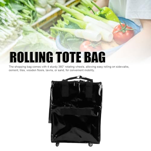 Bolsa de compras con ruedas de 360° para camping y lavandería 2