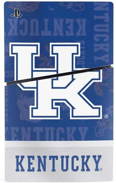 Skinit Decal Gaming Skin Compatible with PS5 Slim Digital Edition Console - Officially Licensed University of Kentucky Jersey Split Design