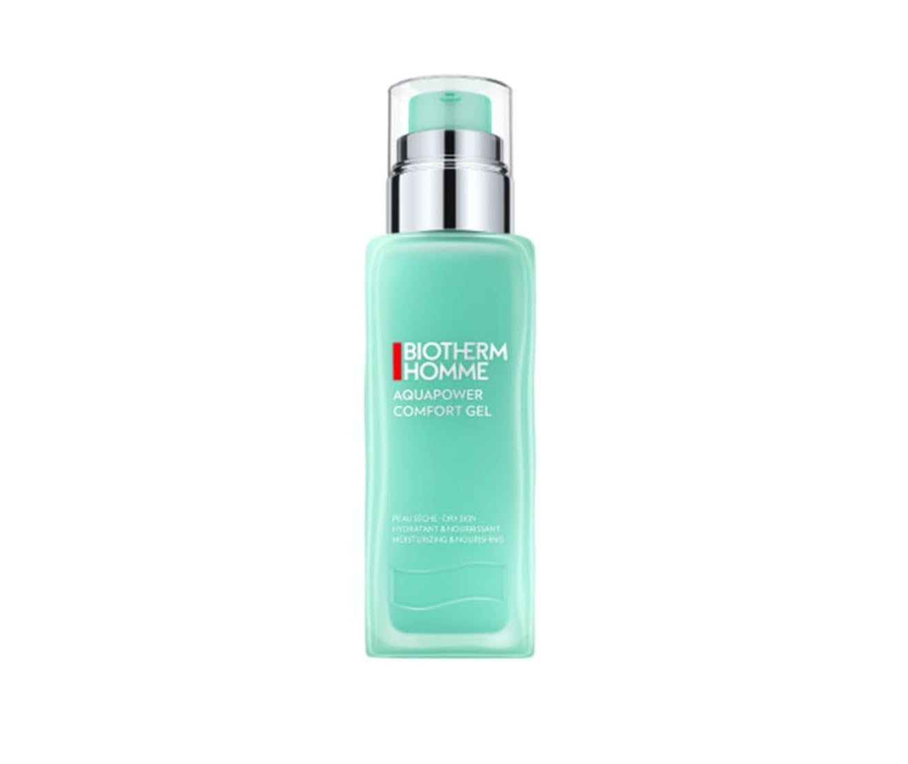 Biotherm Homme, Aquapower Comfort Gel, Gel Facial Hidratante para Hombre, Pieles Secas, Textura No Pegajosa de Absorción Rápida, Combate la Deshidratación y Agresiones Externas, 75 ml