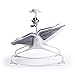 Tiny Love Rocker Napper Sdraietta dondolamento, culla neonato con vibrazione e arco giochi musicale, con capottina, colore Grigio