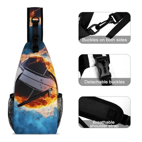 Mochila tipo bandolera deportiva y casual para senderismo miniatura 3
