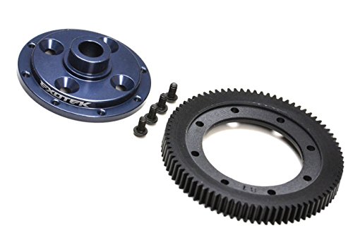 EXOTEK Racing EB410 Machined 81 Spur Gear & Mounting Plate 1798 EXOTEK Racing EB410 Machined 81 Spur Gear & Mounting Plate 1798