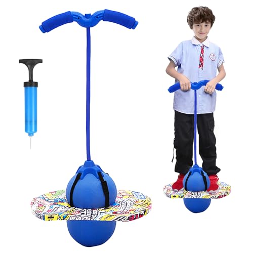 bechoanigel Pogo Stick für Kinder,Pogo Ball mit Griffen,100 kg...