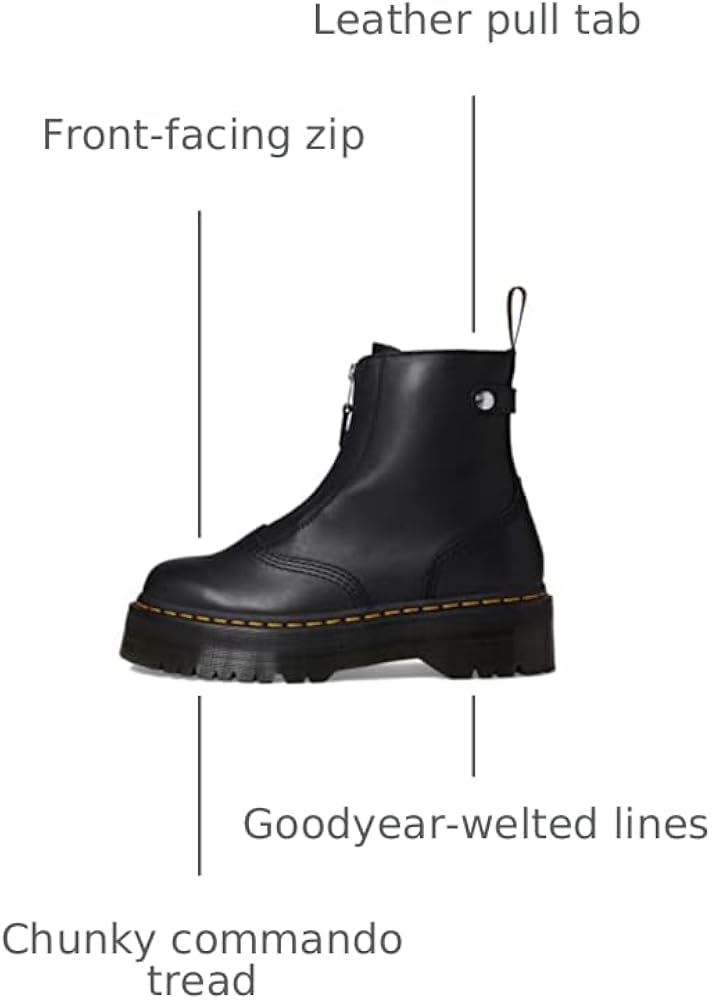 Amazon.com | Dr. Martens Jetta Sendal Leather Boot Black Sendal UK