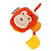FOYTOKI Parent Interaction Monkey Hand Puppet Soft Cartoon Animal Educational for Comfortable Design for Storytelling and Playtime
