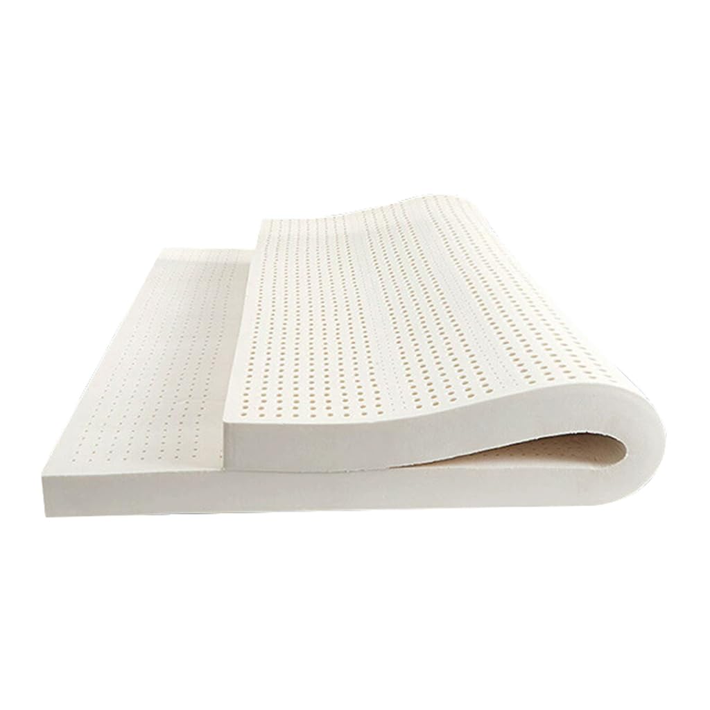 Protector de colchón de látex natural, transpirable y refrescante para una mejor calidad de sueño