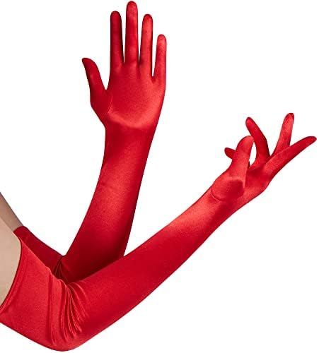 Gants Longs De Fête D'opéra Pour Femmes, Perlés, Pour Soirée, Dîner, Robe