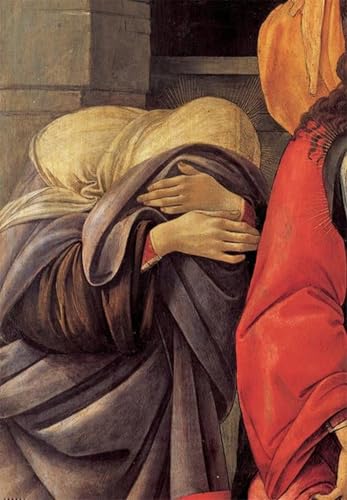 Affiche Artistique Botticelli Toile Grand Format Peinture Salon 60x90