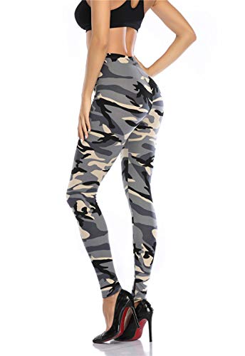 Image of Kotii Women's Soft Full Length Leggings High Waist Ankle Length Leggings Pants Tights