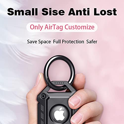 Image of M.G.R.J Shockproof Case Cover Compatible for Apple AirTag (Secure Lock)