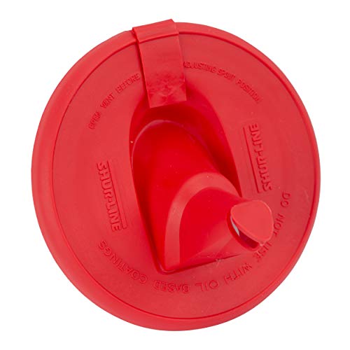 Shur-Line 2007061 Red Silicone Mess-Free Store and Pour Collapsible...