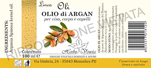 Herbo Veneta Olio di Argan - 100 ml