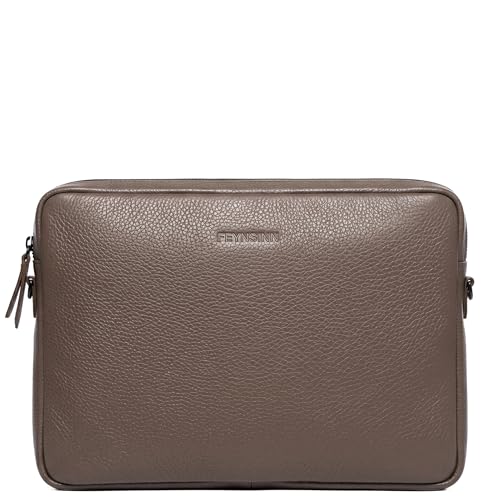 Pochette ordinateur cuir véritable protégez votre PC 15 pouces avec la housse VANJA